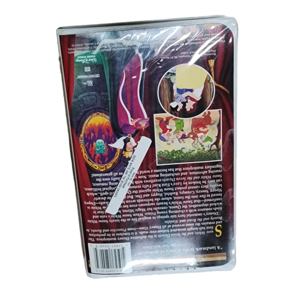 Snow White and the Seven Dwarfs VHS 1524 - Picture 3 of 6